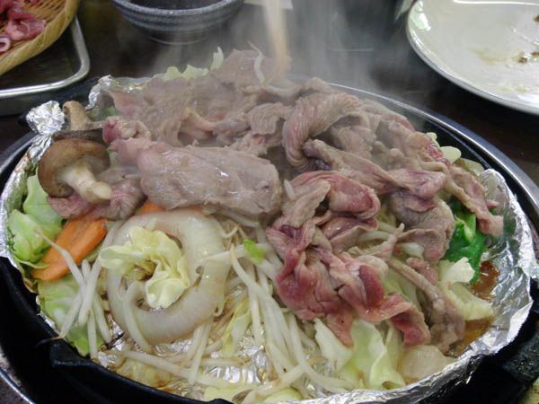 肉食系男子【上山市　エコー山荘】