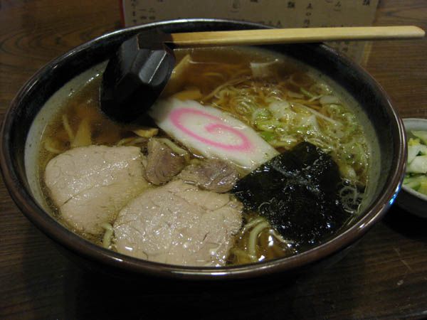 そば屋のラーメン【上山市　やぶいち】