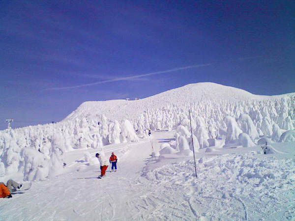 遭難寸前！コースは外れないようにしましょう【蔵王】