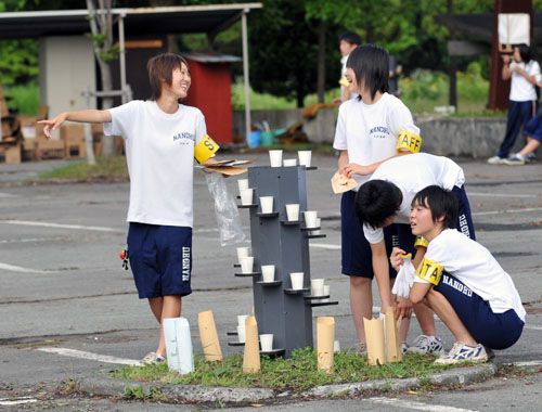 裏方も笑顔があってこそ！