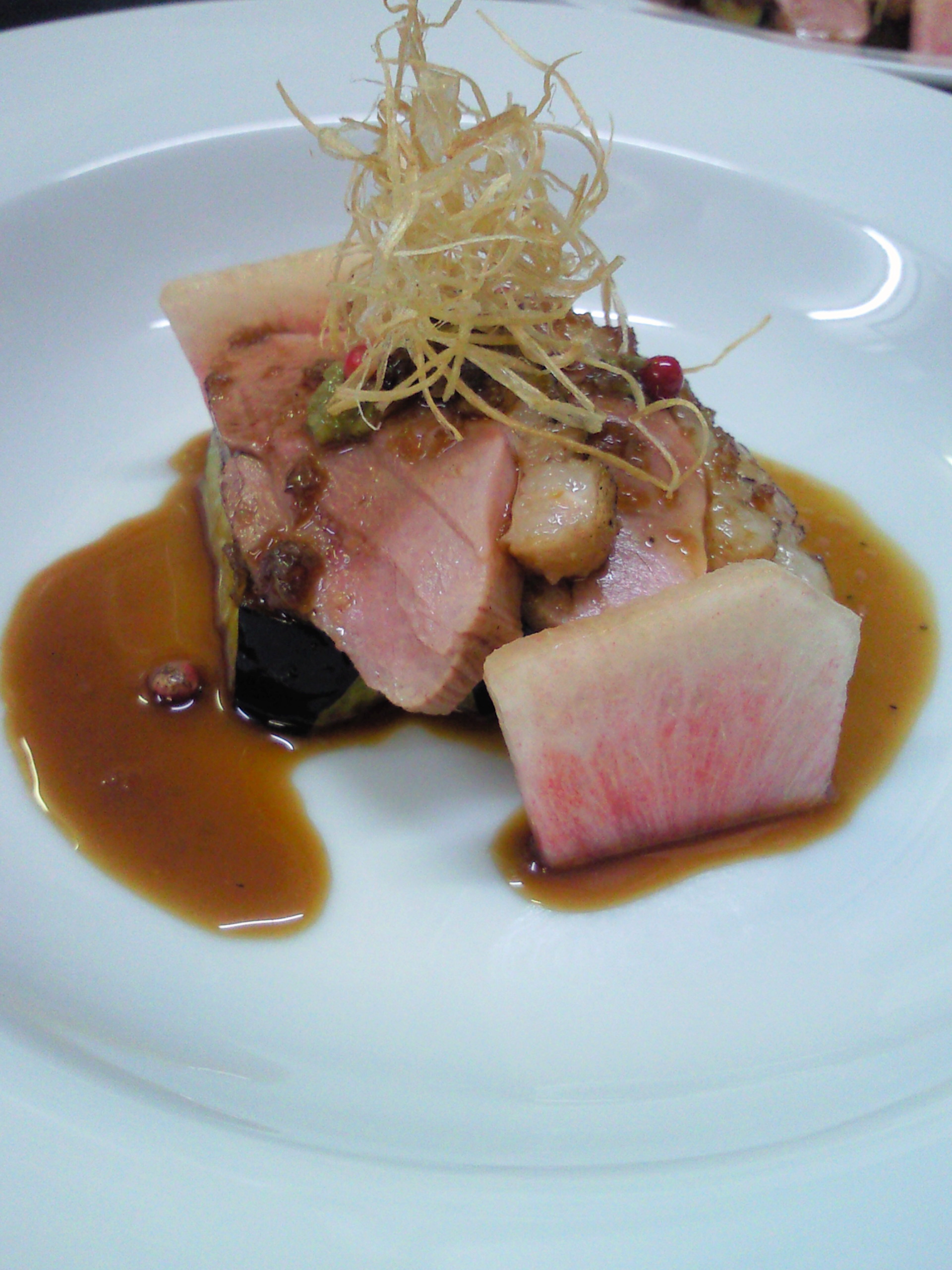 ★味よし「鴨のローストはいかがですか?」