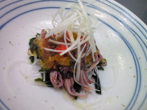 ★味よし「ホタルイカの酢の物です!!」