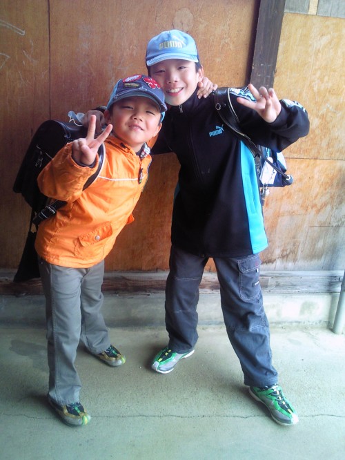 ★味よし「頑張れ!初登校だ!!」