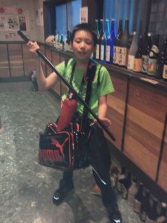 ☆で?・・・なんで木刀??(笑)