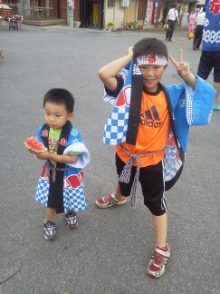 ★味よし「夏はお祭りですね♪」