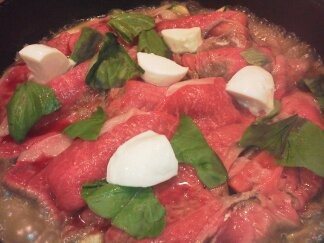 ★味よし「トマトすき焼きって、コレです!!」