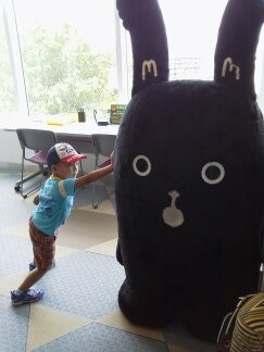 ☆キャラクターの「もいもい」に会いました♪