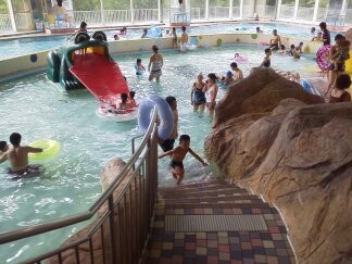 ☆プールもあり、子ども達、大喜び♪