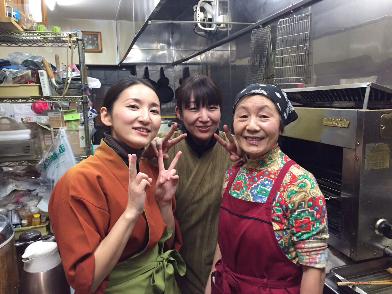 ☆味よし「これからも、応援よろしくお願いします!」