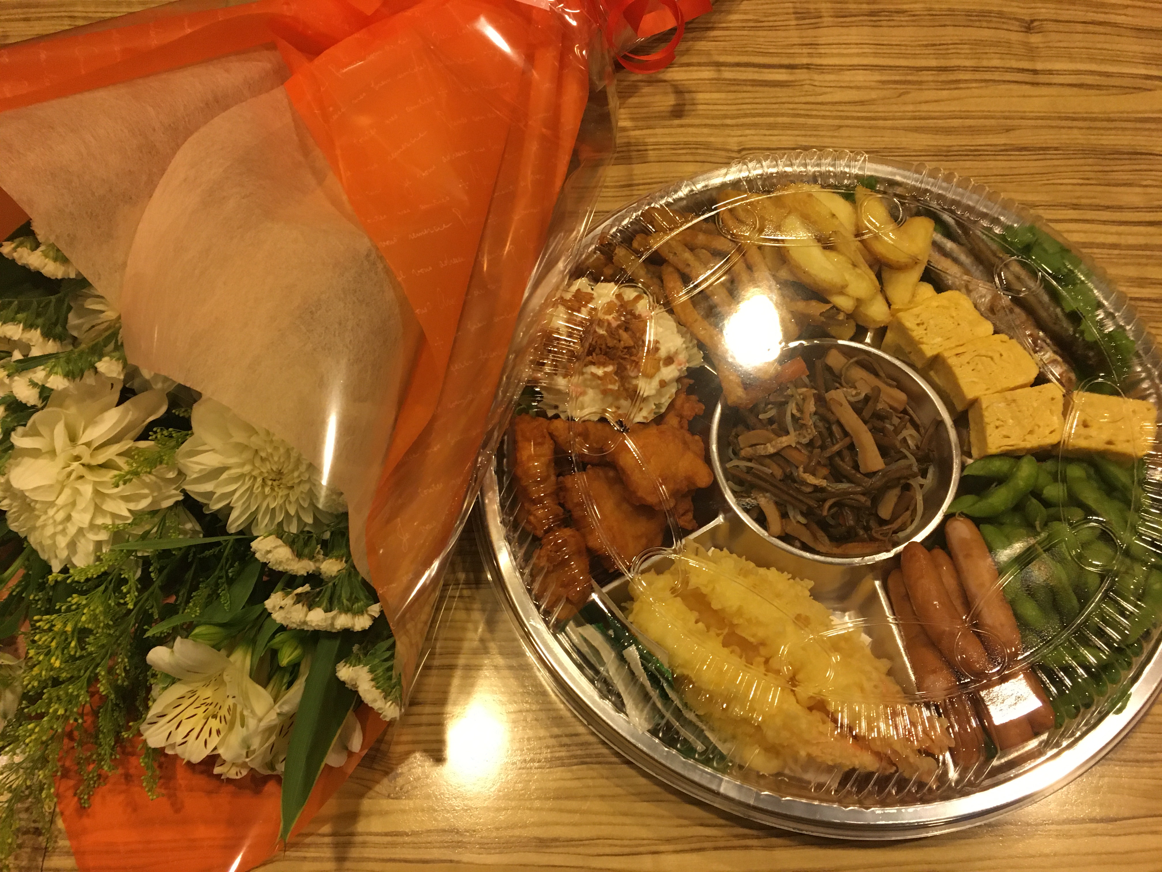 ☆毎回、違うお花で楽しみです💐