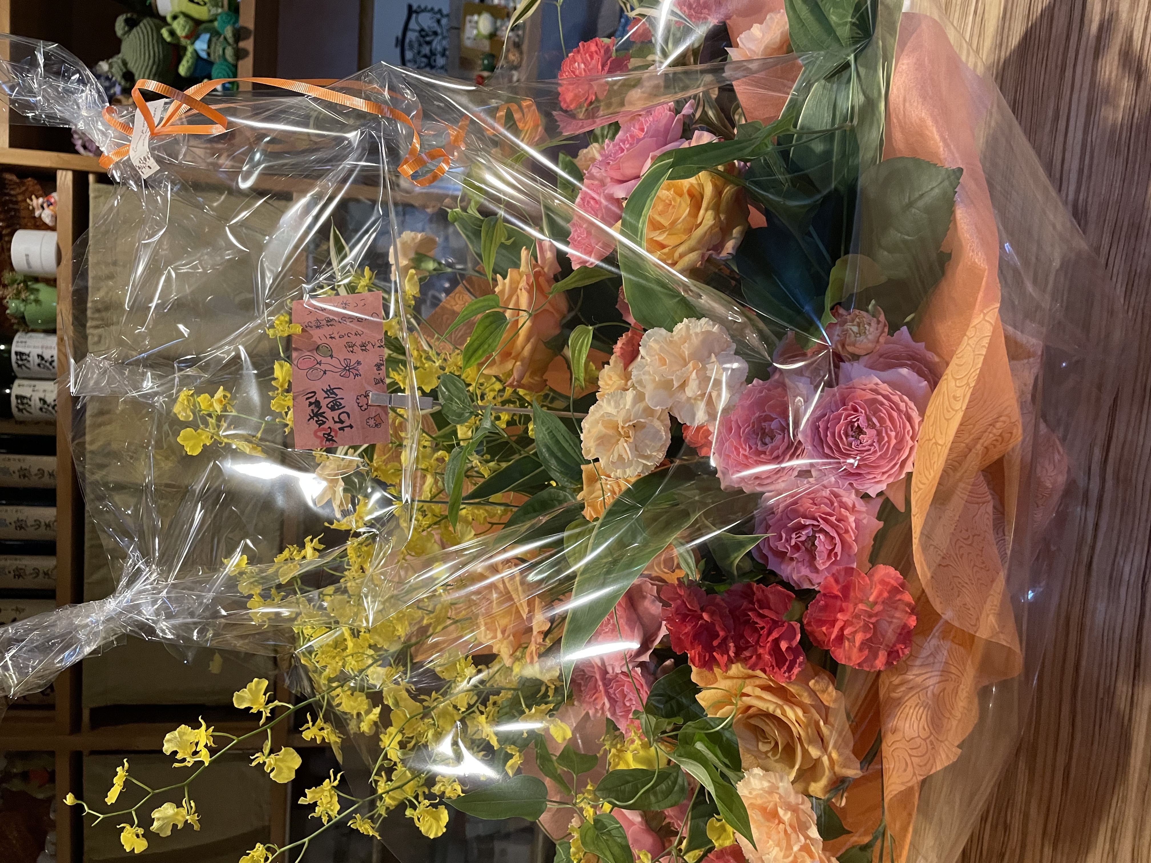 ☆メッセージに、ウルウルです(T ^ T)