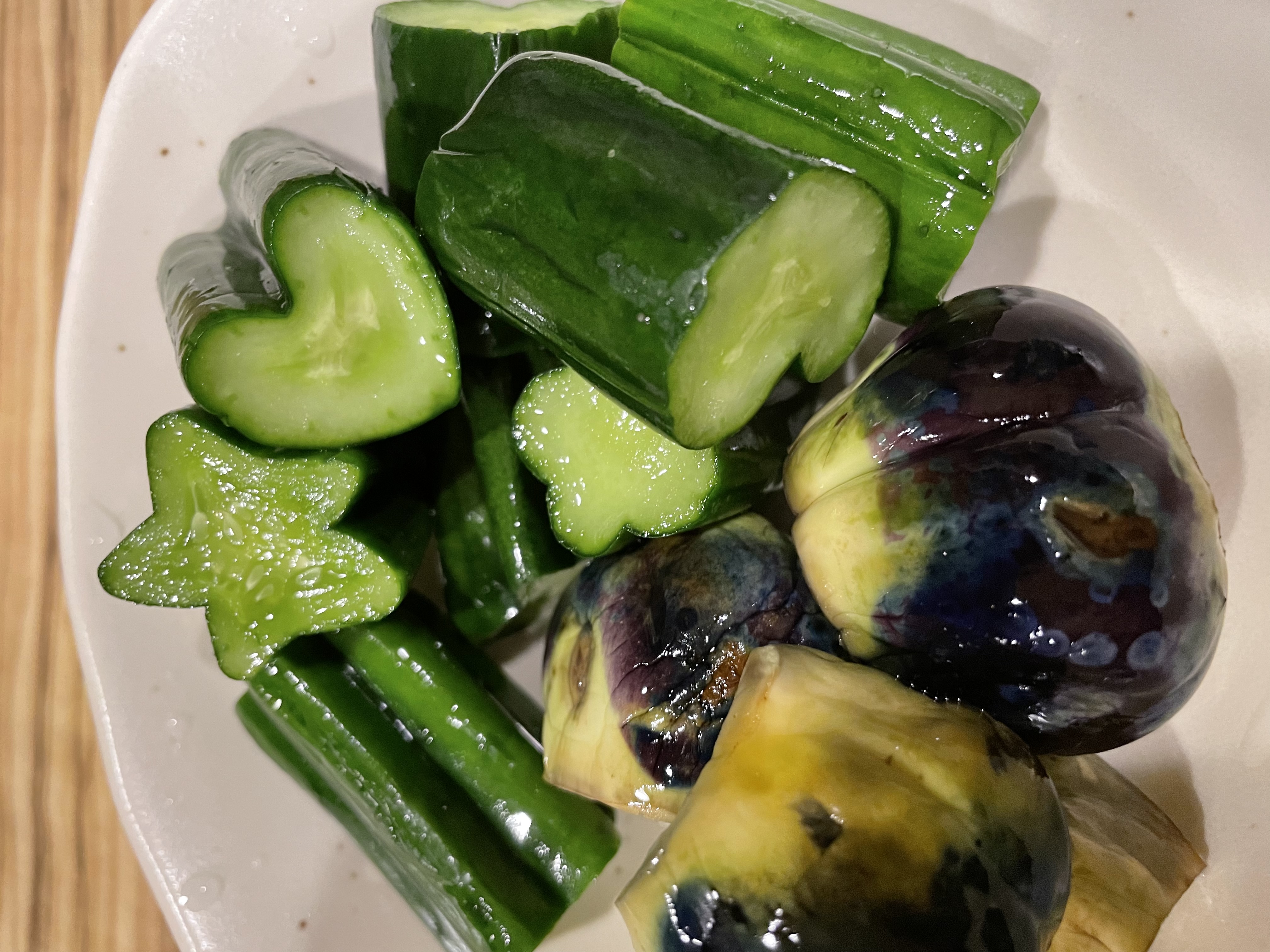 ☆お新香でも、ご用意してみました‼️