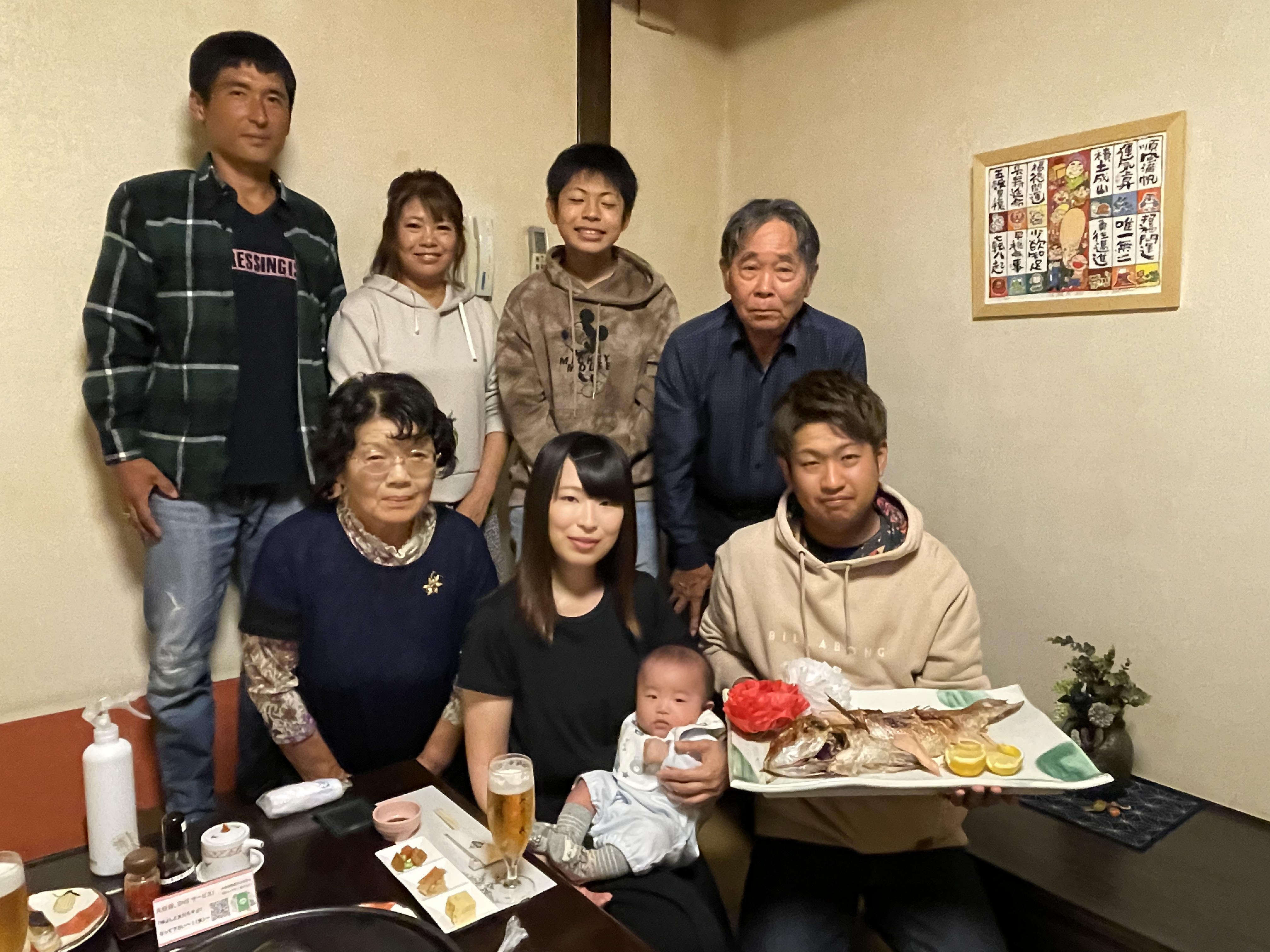 ご家族皆様での記念日、おめでとうございます!!