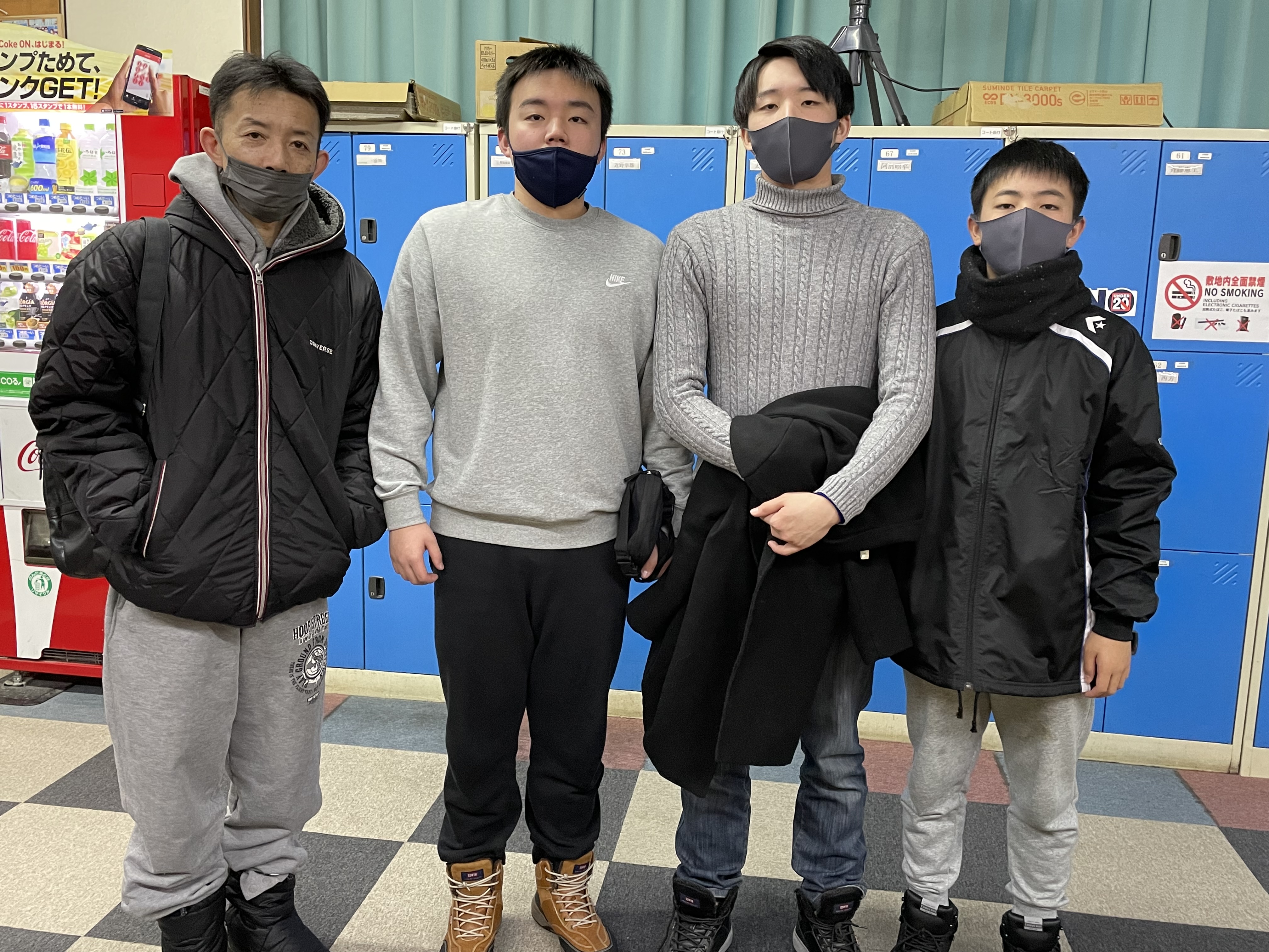 ★味よし「久しぶりの三兄弟のそれぞれ…♬(笑)」