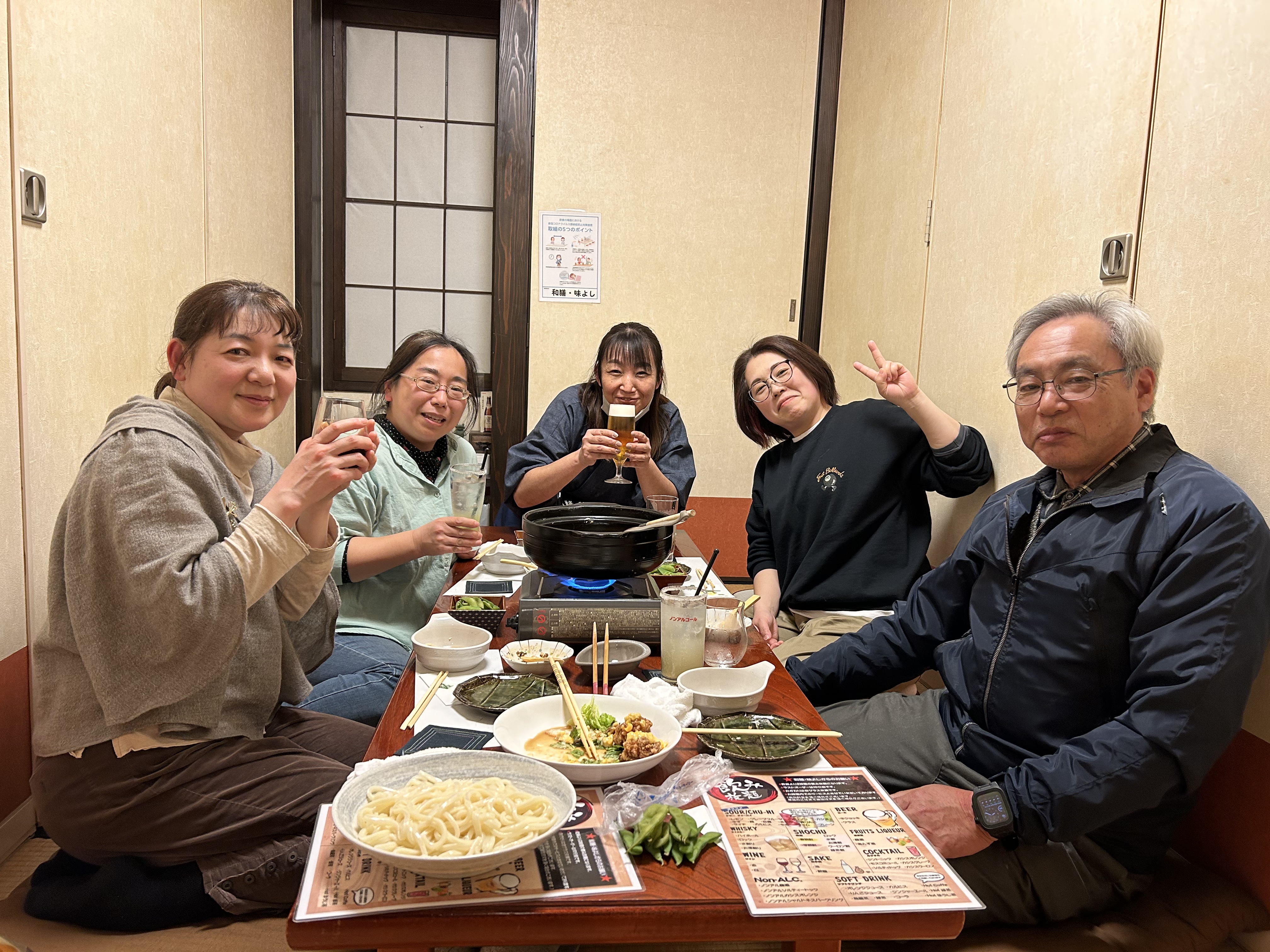 ☆読み聞かせボランティア、ぽんTaNの皆様です!