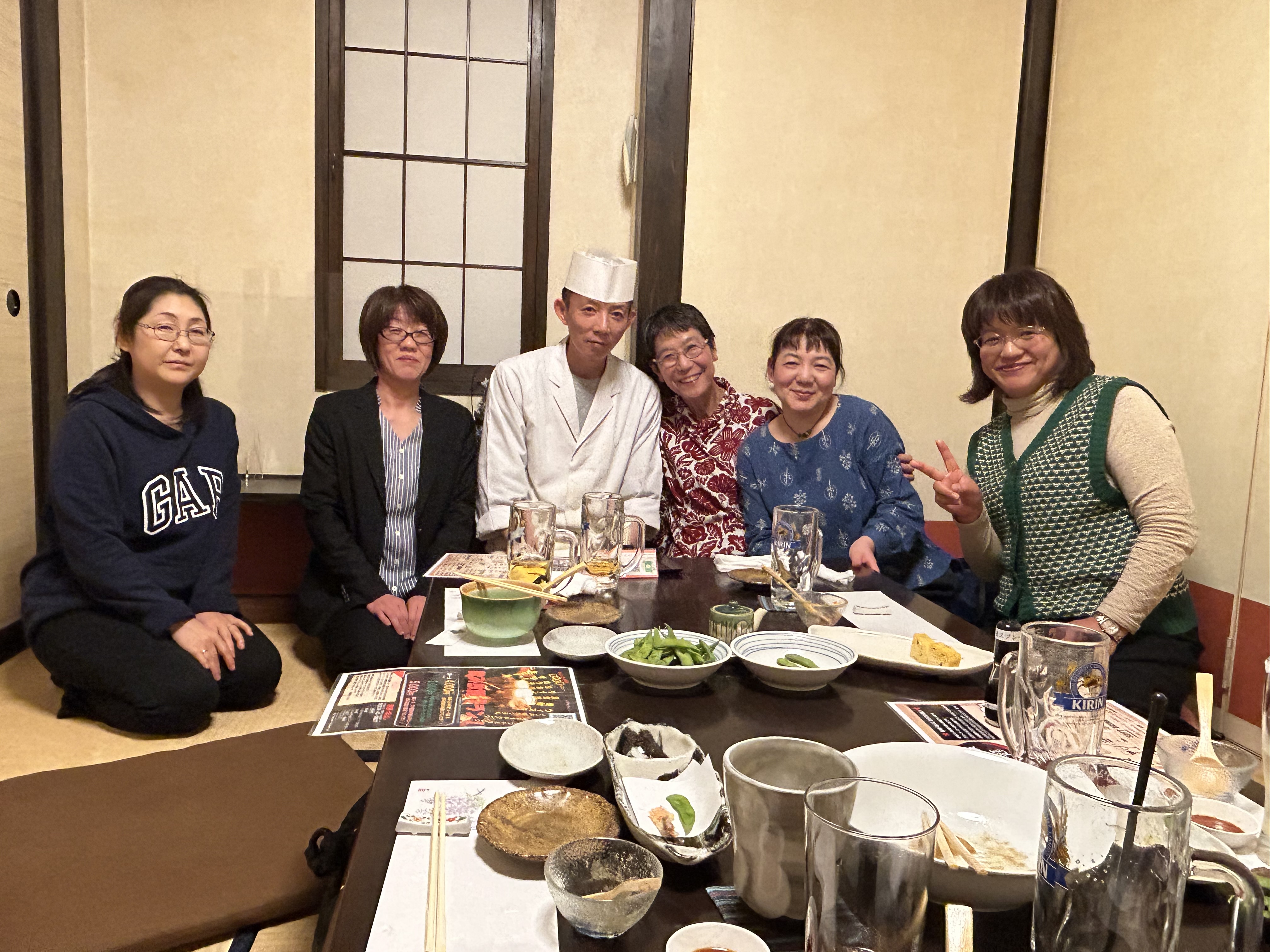 板長も、記念写真にはめてもらいました♪