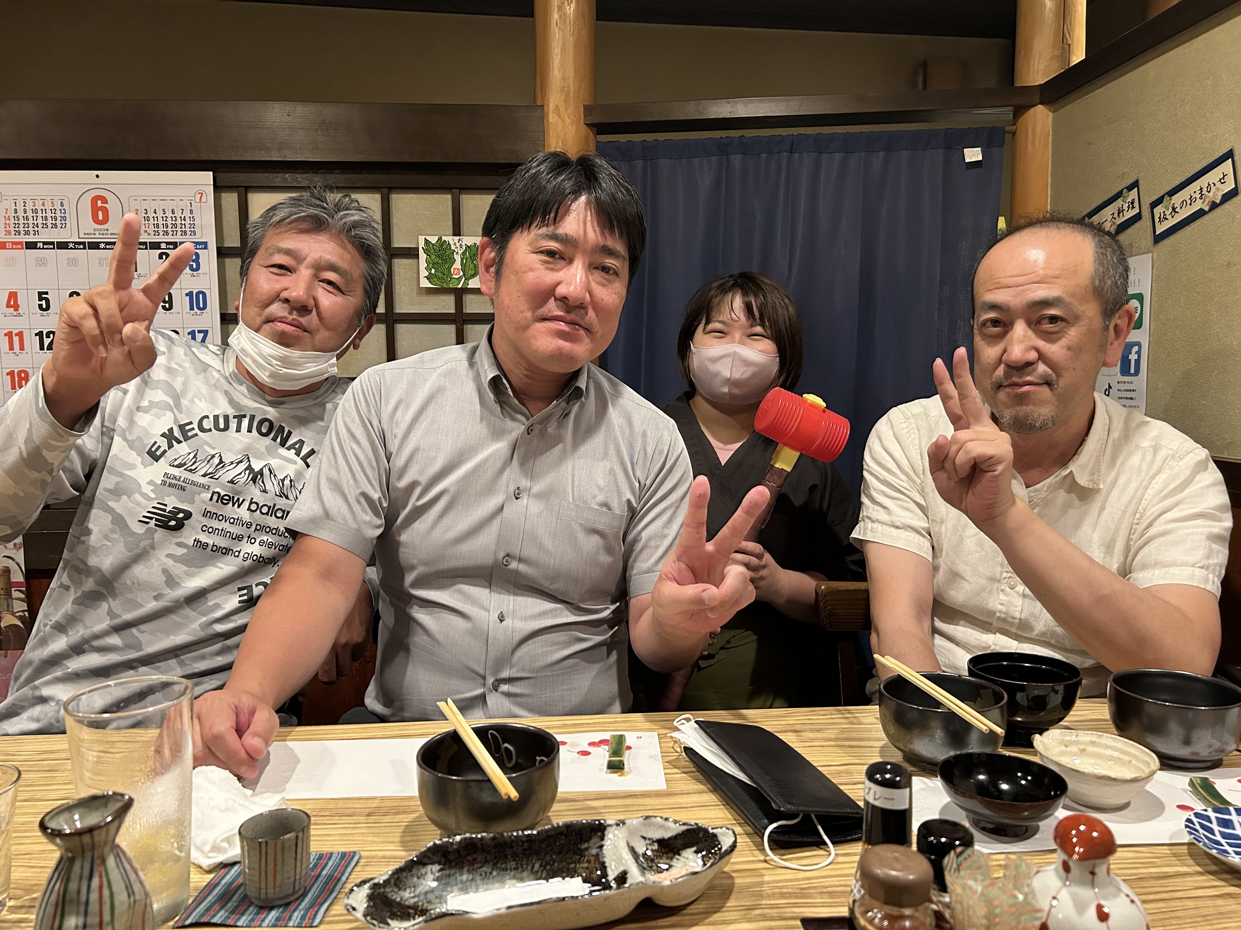 ○いつもの皆様に元気をいただいてます!!