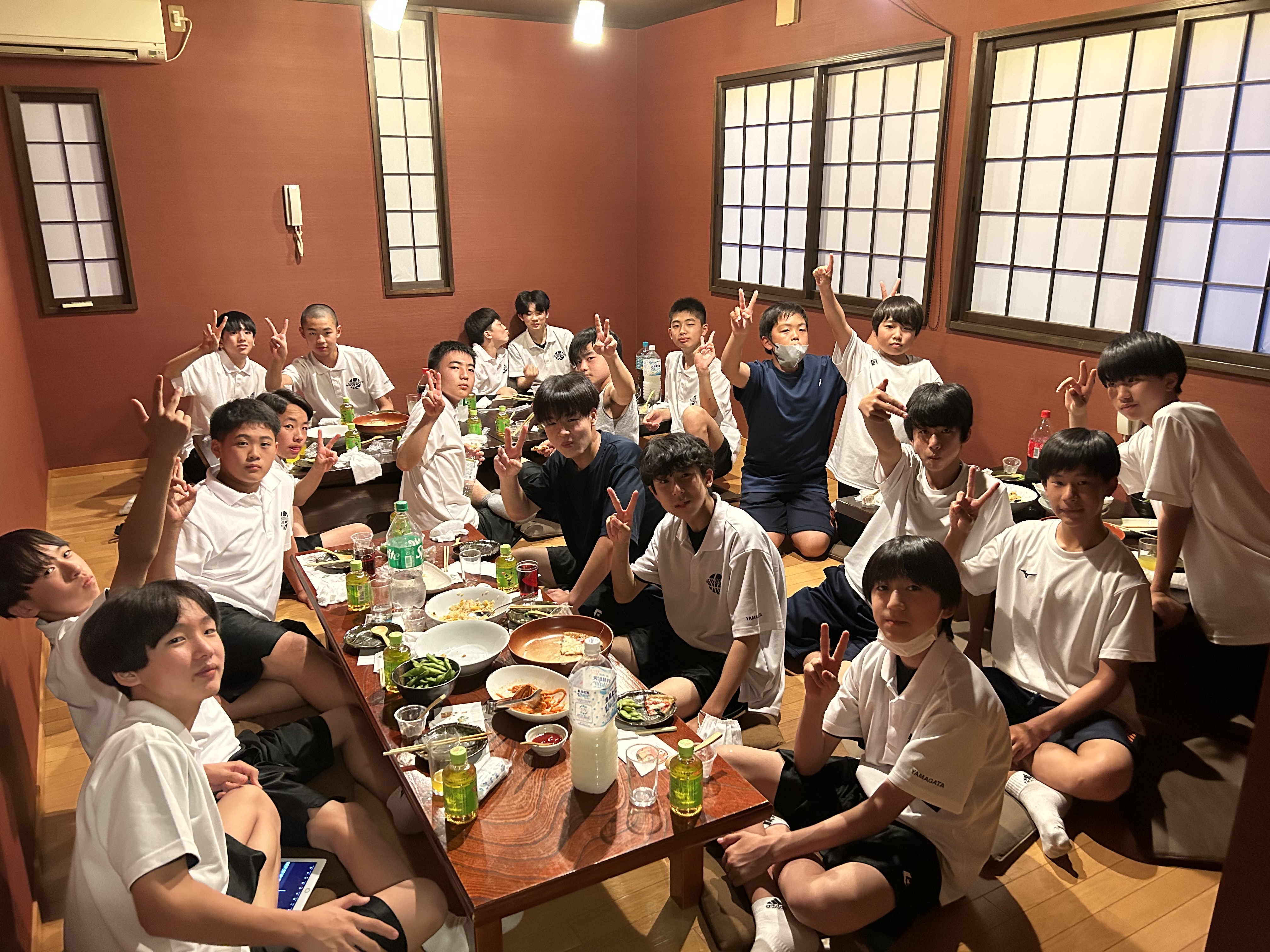 ○お疲れ様🏀の打ち上げです!