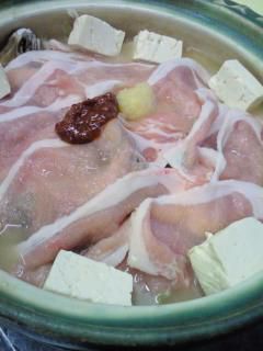 ★味よし「これが人気の豚とろろ鍋！」