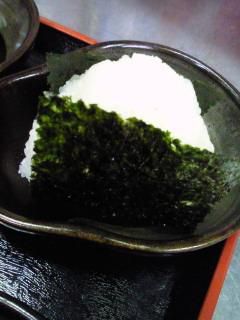 ★味よし「愛情たっぷり！川西産米１００％のおにぎりです！」