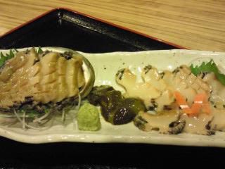 ★味よし「蝦夷鮑です。」