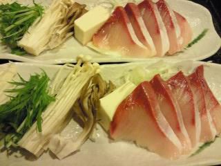 ★味よし「鰤のしゃぶしゃぶ・・クリスマスへ」