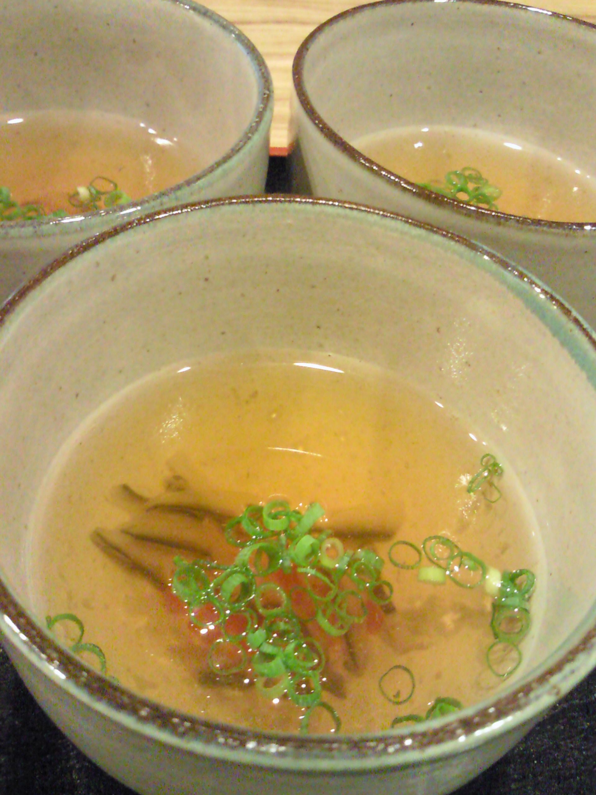 ★味よし「すっぽんの冷製スープもうまいですよ！」