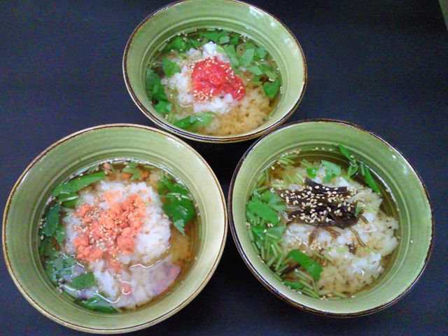 ★味よし「飲み会の〆は・・・ウマイお茶漬けで(#^.^#)」