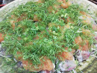 ★味よし「春の魚・さわらのタタキですよ♪」