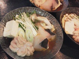 ★味よし「旬の鱈（たら）鍋、人気です♪」