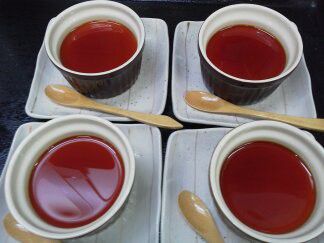 ★味よし「出た！待望のデザート♪プリンです！」