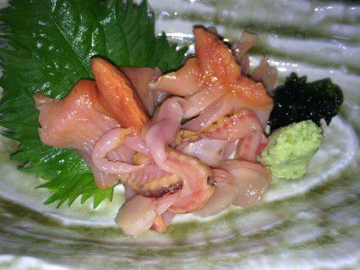 ★味よし「築地直送の鮮魚・赤貝（あかがい）です♪」