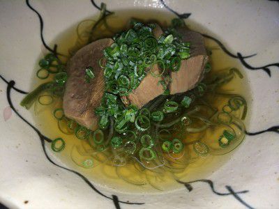 ★味よし「牛たん胡椒（こしょう）煮も、なかなかイケます！」