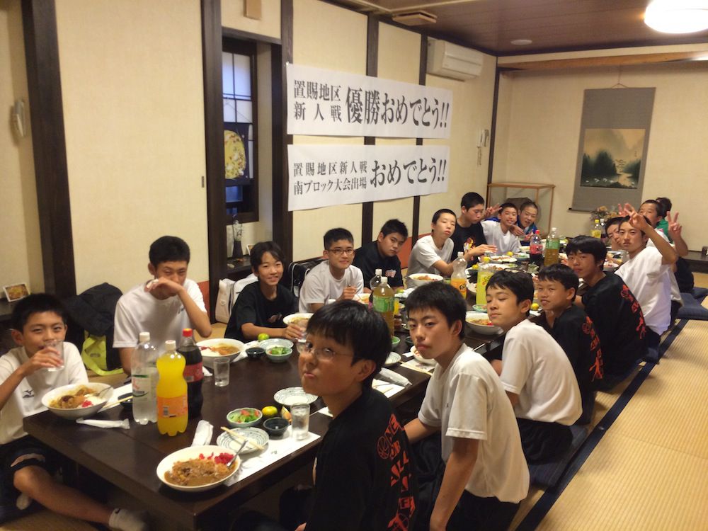 ★味よし「やったぞ！新人戦・置賜地区大会優勝！！」