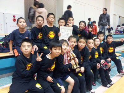 ★味よし「行くぜ！県大会へ！！川西スポ少男子バスケ♪」