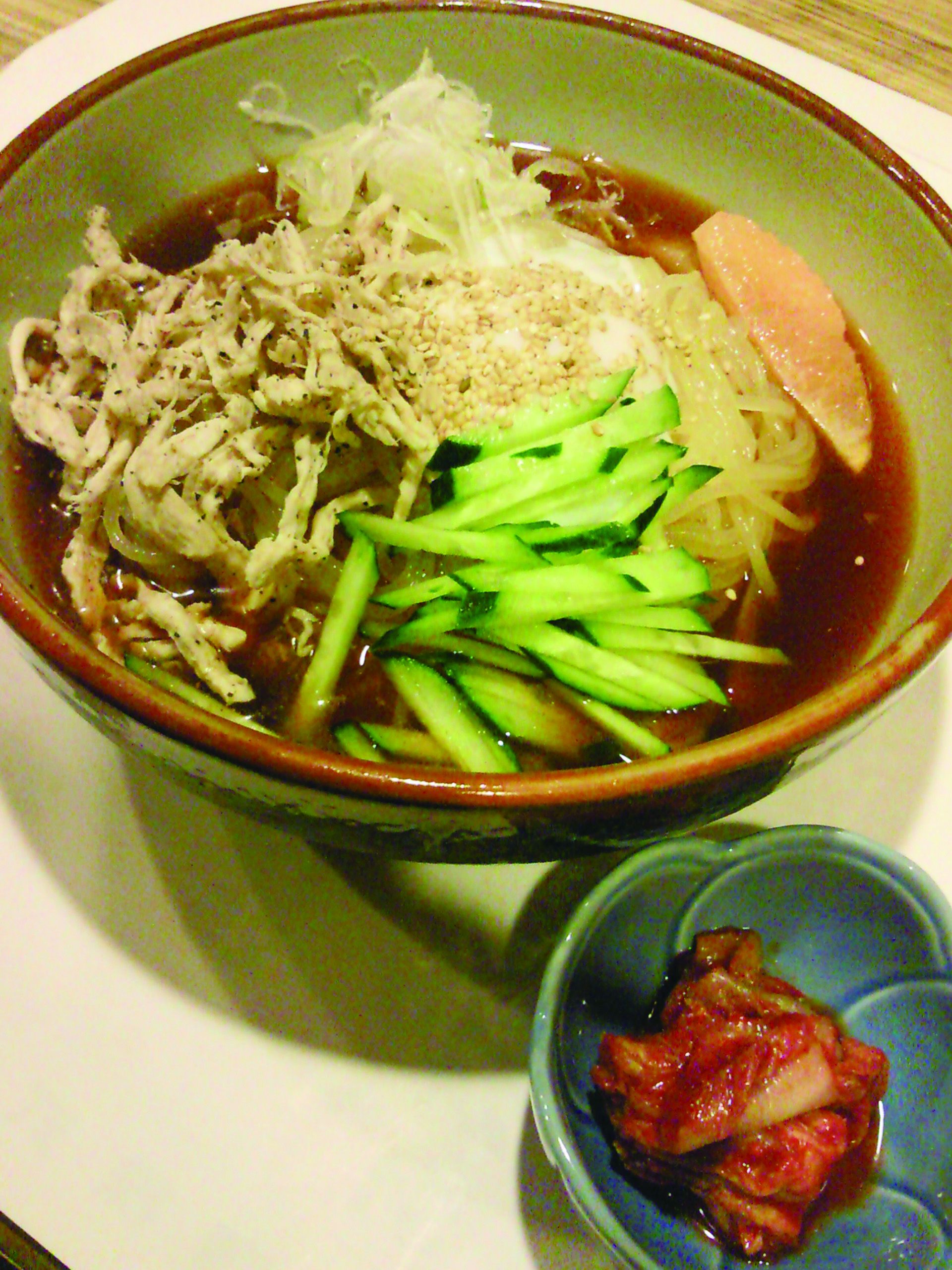 ★味よし「お待たせしました！味よしの冷麺！！25日より、始まります♪」