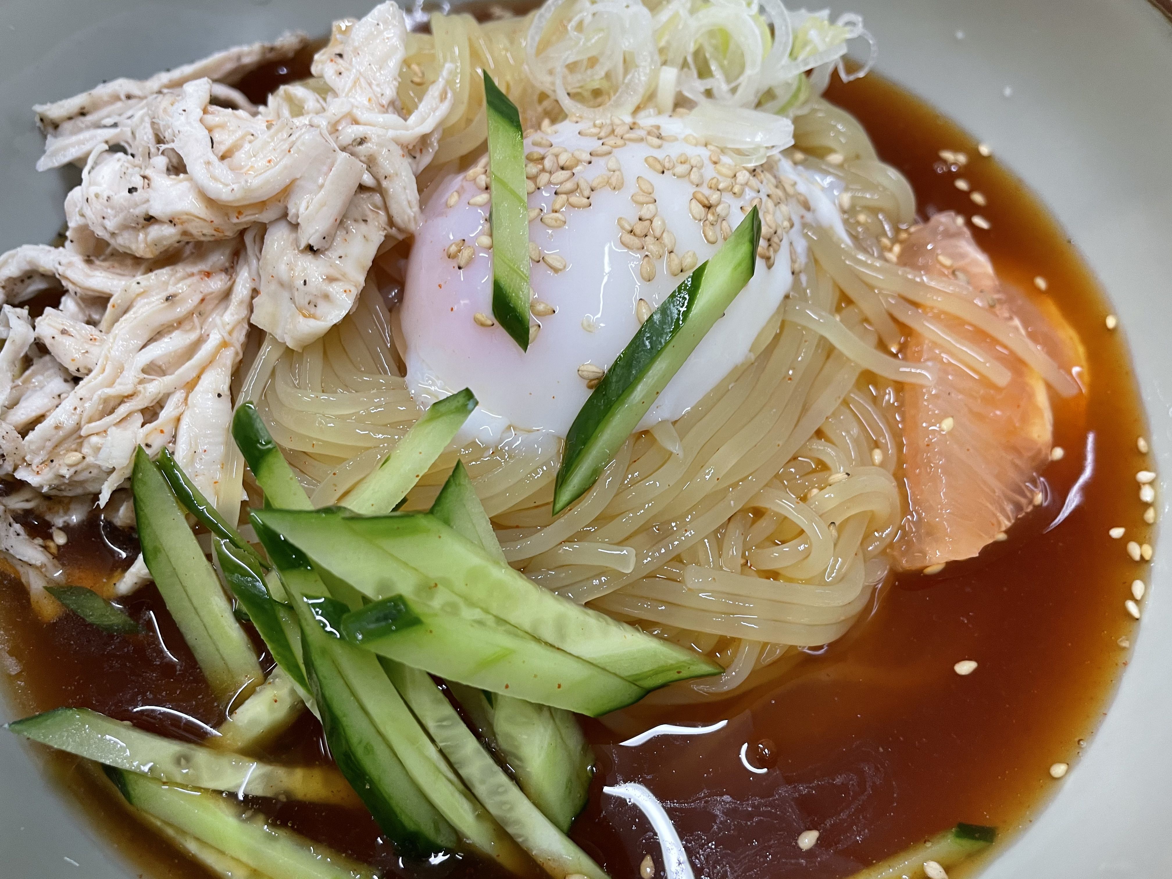 ★味よし「冷麺、あります！！（笑）」