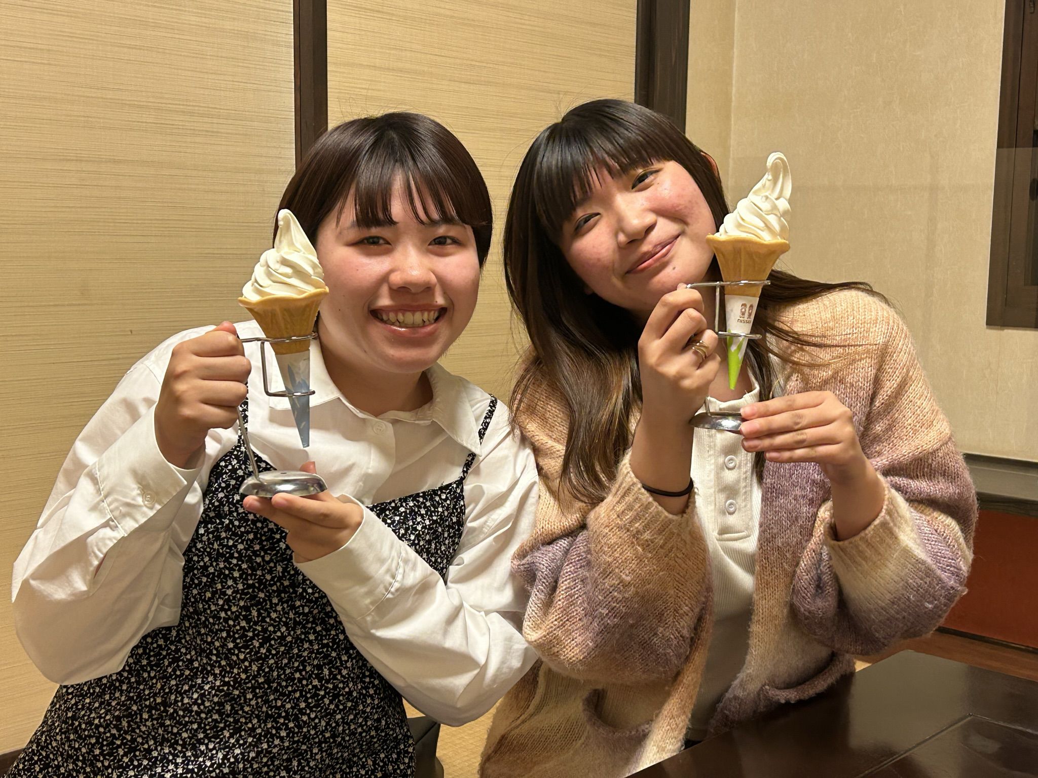 ★味よし「ソフトクリームの季節ですよね♡」