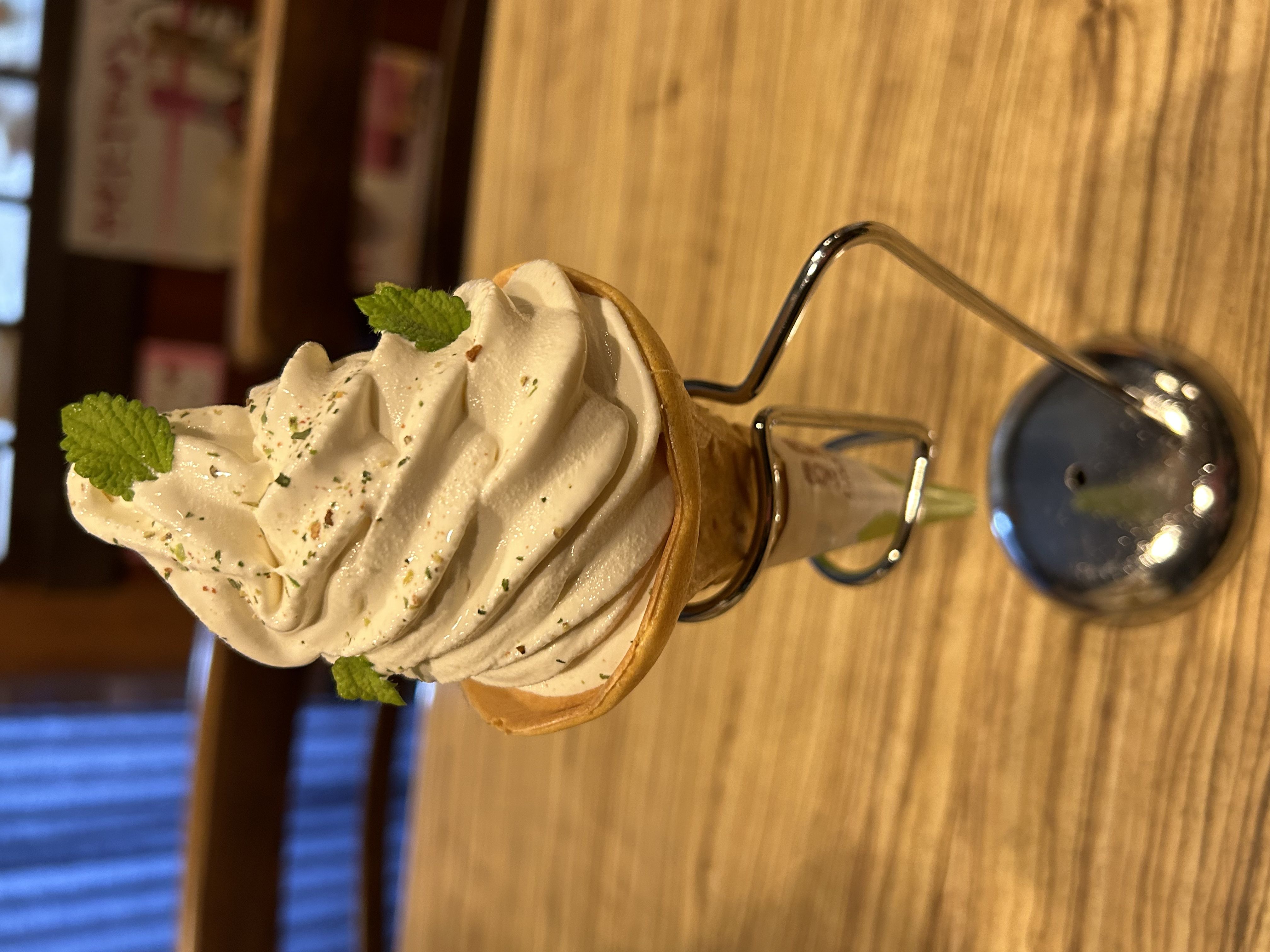 ★味よし「ハーブコラボメニュー♬ソフトクリームも♡」