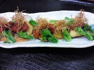 ★味よし「鱸(すずき)の魚を洋風創作料理に・・・」