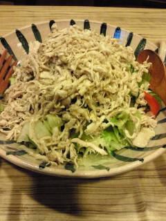 ★味よし「伊達鶏のスパイシーチキンサラダ」