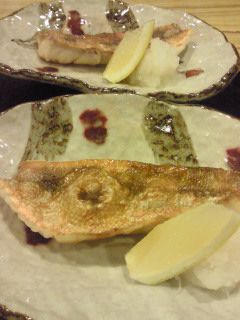 ★味よし「目張(めばる)の塩焼きはいかが?」