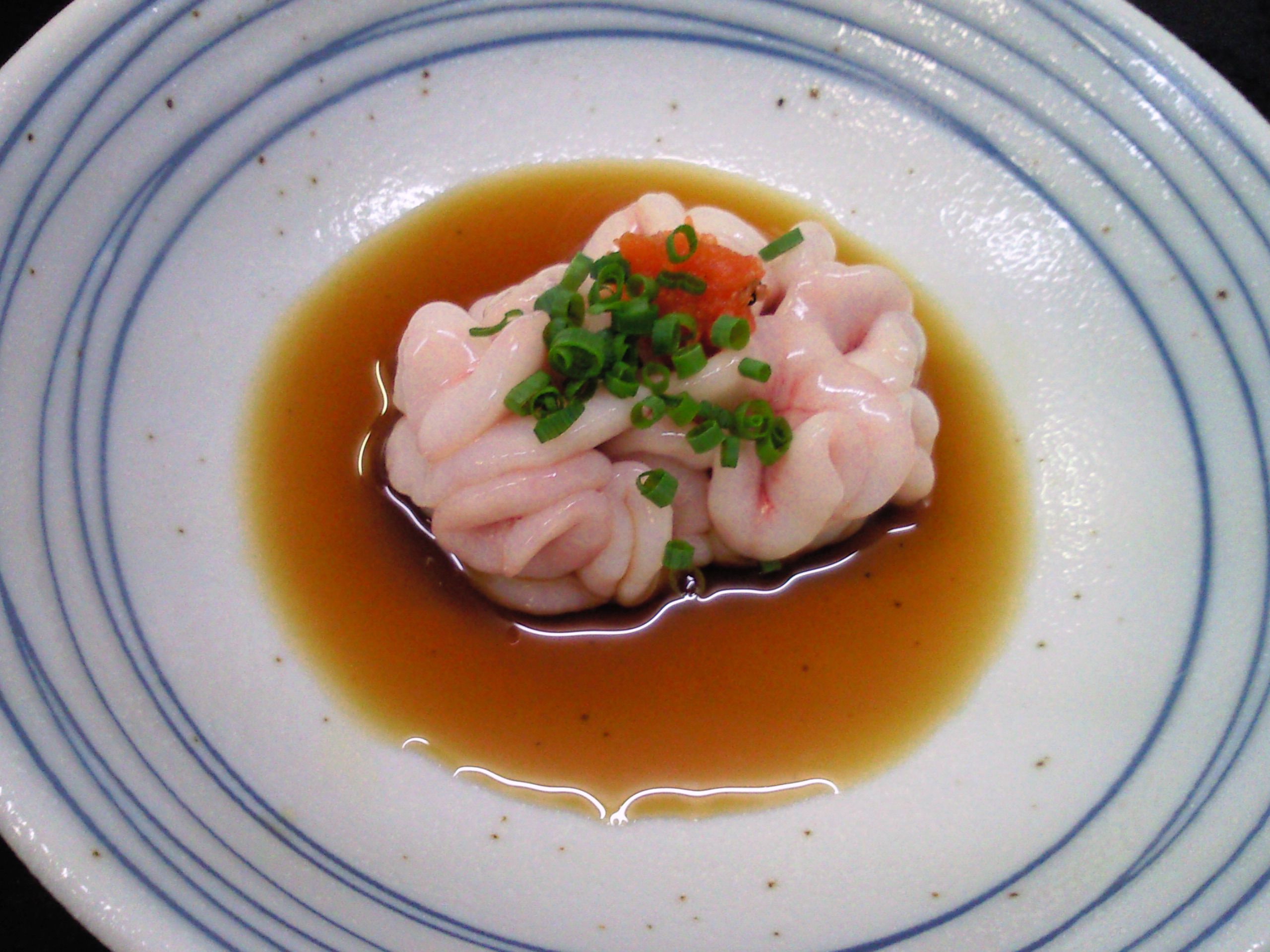 ★味よし「ピンクの私・・・雲子(鱈の白子)です!!」