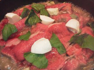 ★味よし「トマトすき焼きって、コレです!!」