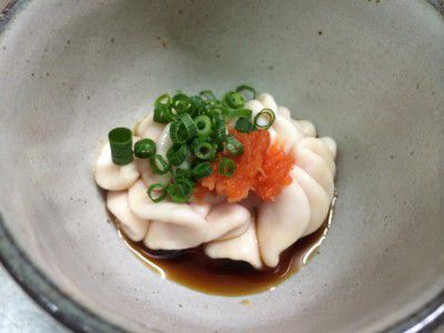 ★味よし「雲子(くもこ)酢&鮟肝(あんきも)酢はいかが??」