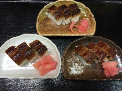 ★味よし「夏は、スタミナ!!鰻(うなぎ)の寿司♪」