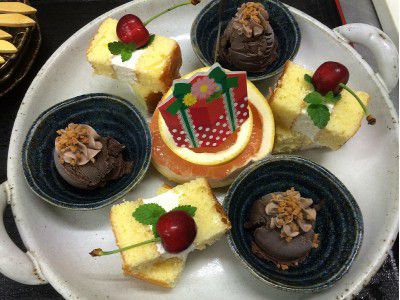 ★味よし「お誕生会にデザートを♪」