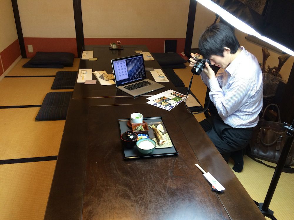 ★味よし「撮影終了(^^♪どうぞ、お楽しみに!」