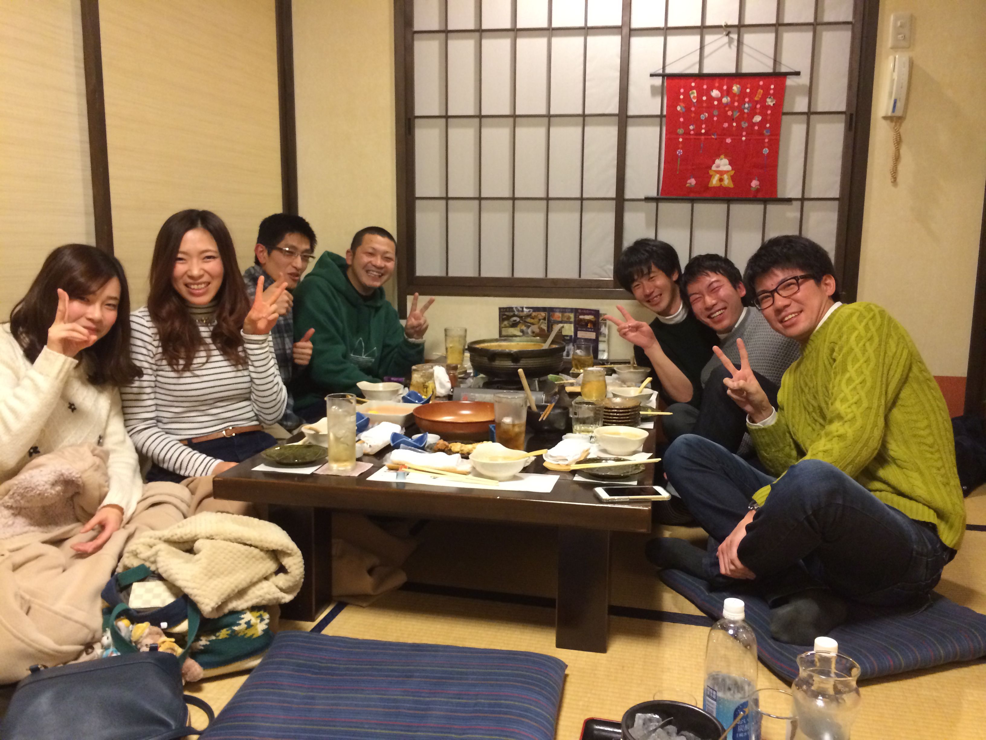 ★味よし「皆さんで新年会、ありがとうございます!!」