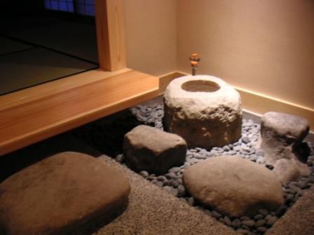 茶室のある和食料理店